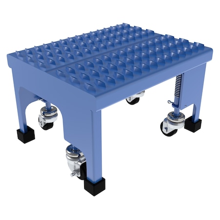 Vestil Steel 1 Steps, 350 lb Load Capacity LAD-PW-18-1-G-NHR